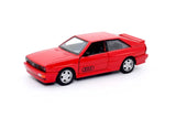D-Power 1:36 Diecast Audi Quattro Coupe (1980–1991), Assorted Colors Red / Grey - 1pc