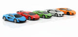 D-Power 1:64 Diecast Car Set – 5pc (McLaren 600LT, Audi R8 2019, Lamborghini Revuelto 2024 & More)