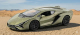 D-Power 1:36 Diecast Lamborghini Sian Car FKP 37 – Matte Green