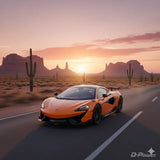 D-Power 1:64 Diecast McLaren 600LT MATTE - Orange