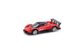 D-Power 1:64 Diecast Pagani Zonda R  – White / Red (Assorted Color)