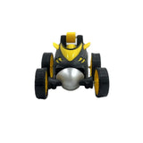 D-Power 1:18 2.4G Mini Stunt Car 360 Degree Rolling Mini Tumbling Stunt Car – Yellow