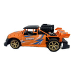 D-Power 1:18 4WD 27Mhz Spray Runner Car Remote Control Sand Monster Four Wheel Drive Rock Climber High-Speed – Orange