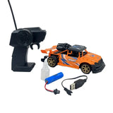 D-Power 1:18 4WD 27Mhz Spray Runner Car Remote Control Sand Monster Four Wheel Drive Rock Climber High-Speed – Orange