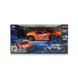 D-Power 1:18 4WD 27Mhz Spray Runner Car Remote Control Sand Monster Four Wheel Drive Rock Climber High-Speed – Orange