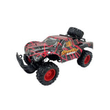 D-Power 1:10 2.4G Sand Monster Car with USB Cable Remote Controller – Red