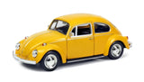 D-Power 1:36 Diecast Volkswagen Beetle 1967 – Matte Yellow