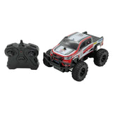 D-Power 1:24 Scale Twin 2.4GHz Remote Control Off-Road Truck Set – AUDI RS Q e-tron Dakar Rally & TOYOTA HILUX AXCR With Batteries