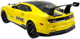 D-Power 1:10 Yellow Camaro 2.4GHz Remote Control Car With 7.4V USB Rechargeable Battery
