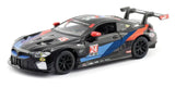 D-Power 1:32 Die-Cast BMW M8 GTE Daytona 24H 2020 #24 Race Car with Lights & Sound