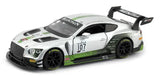 D-Power 1:32 Die-Cast Bentley Continental GT3 Bathurst 2019 Liqui Moly #107 Race Car with Lights & Sound