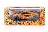 D-Power 1:32 Die-Cast McLaren 600LT Keith Haring Edition Orange with Lights & Sound