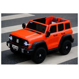 MYTS Remote Control Electric SUV Jeep With LED Lights - Orange