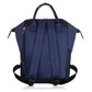 Polka Tots Maternity Backpack - Stylish Blue Cat