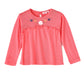 Jelliene Girls Embroidered Long Sleeve Top - Pink