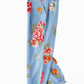 Jelliene Girls Floral Print Harem Pants - Blue