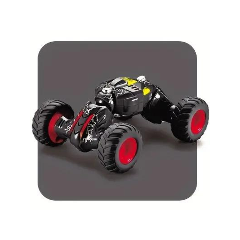 D-Power Fiction Climbing Telescopic Pull Back Cars - Black - Laadlee