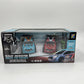 D Power - Rally Monster | Radio Remote Control Car - Blue / Red (Twin Pack) - Laadlee