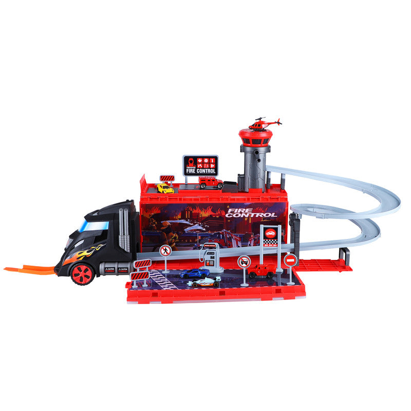 D-Power Transformation Trailer Truck  Big Truck Holding Up-To 26 Cars - Laadlee