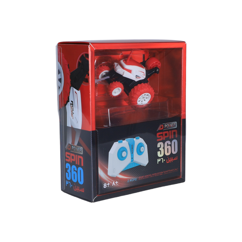 D-Power - Mini Remote Control 2.4GHZ Wheelie Stunt Car - Laadlee