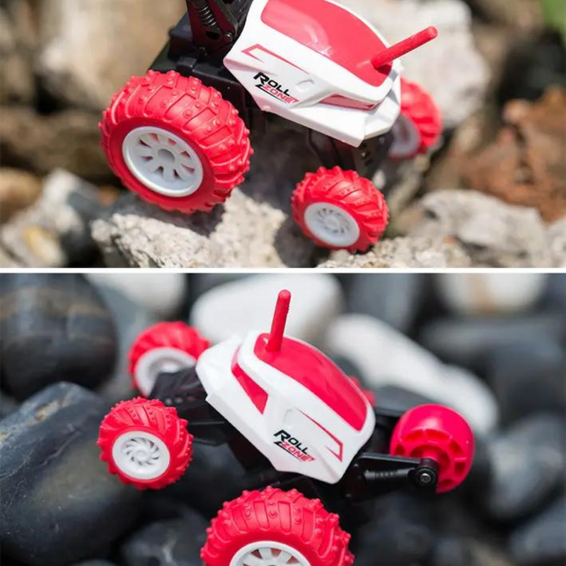 D-Power - Mini Remote Control 2.4GHZ Wheelie Stunt Car - Laadlee