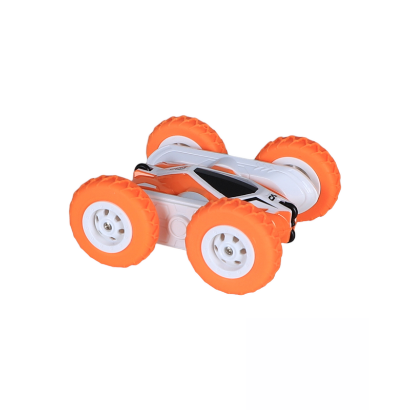 D-Power - Mini Remote Control 2.4GHZ Stunt Car - Orange - Laadlee