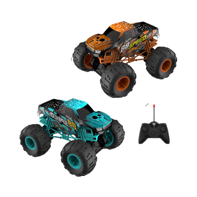D-Power 1:12 Remote Control 2.4G Speed 88 Buggy Monster Car & USB - Laadlee