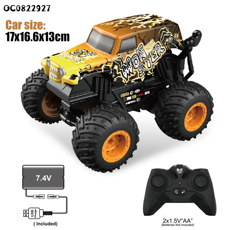 D-Power 1:20 Remote Control 2.4G Buggy Monster Toy Car