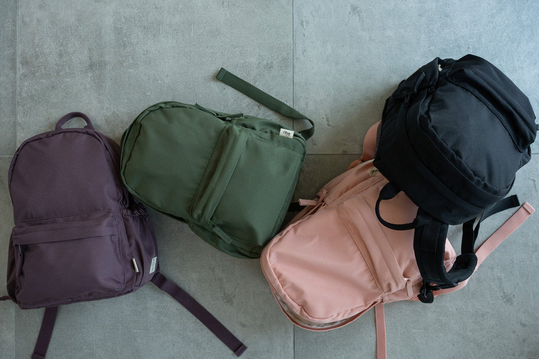 Citron Medium Backpack - Plum