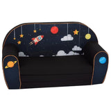 Delsit Sofa Bed - Space Dark Blue