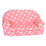 Delsit Sofa Bed Pink - Stars