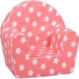 Delsit Arm Chair Pink with Stars - Unicorns