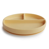 Mushie Silicone Plate Pale Daffodil - Laadlee
