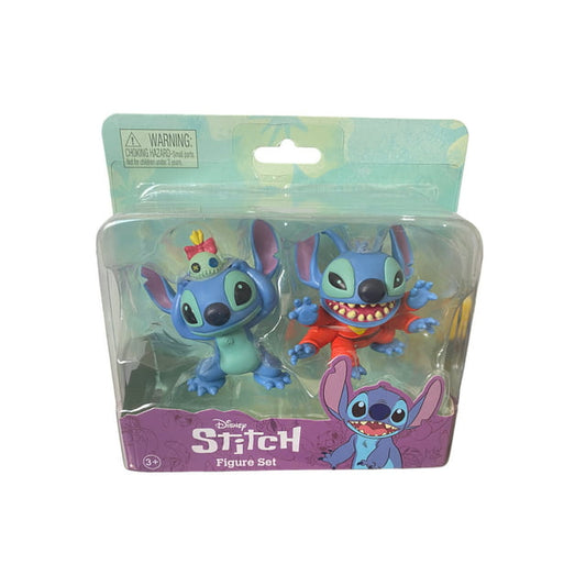 Disney Stitch Figure Alien + Stitch with Scrump - Pack of 2