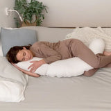 Doomoo Buddy Maternity Pillow - Silver Dots