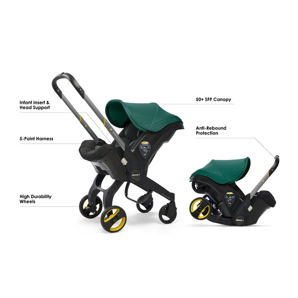 Doona Infant Car Seat And Stroller - Nitro Black