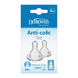 Dr. Brown's Level-2 Silicone Narrow Nipple - Pack of 2