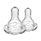 Dr. Brown's Level-2 Silicone Narrow Nipple - Pack of 2