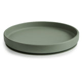 Mushie Classic Silicone Suction Plate Dried Thyme - Laadlee