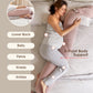 bbhugme - Pregnancy Pillow - Dusty Pink - Laadlee