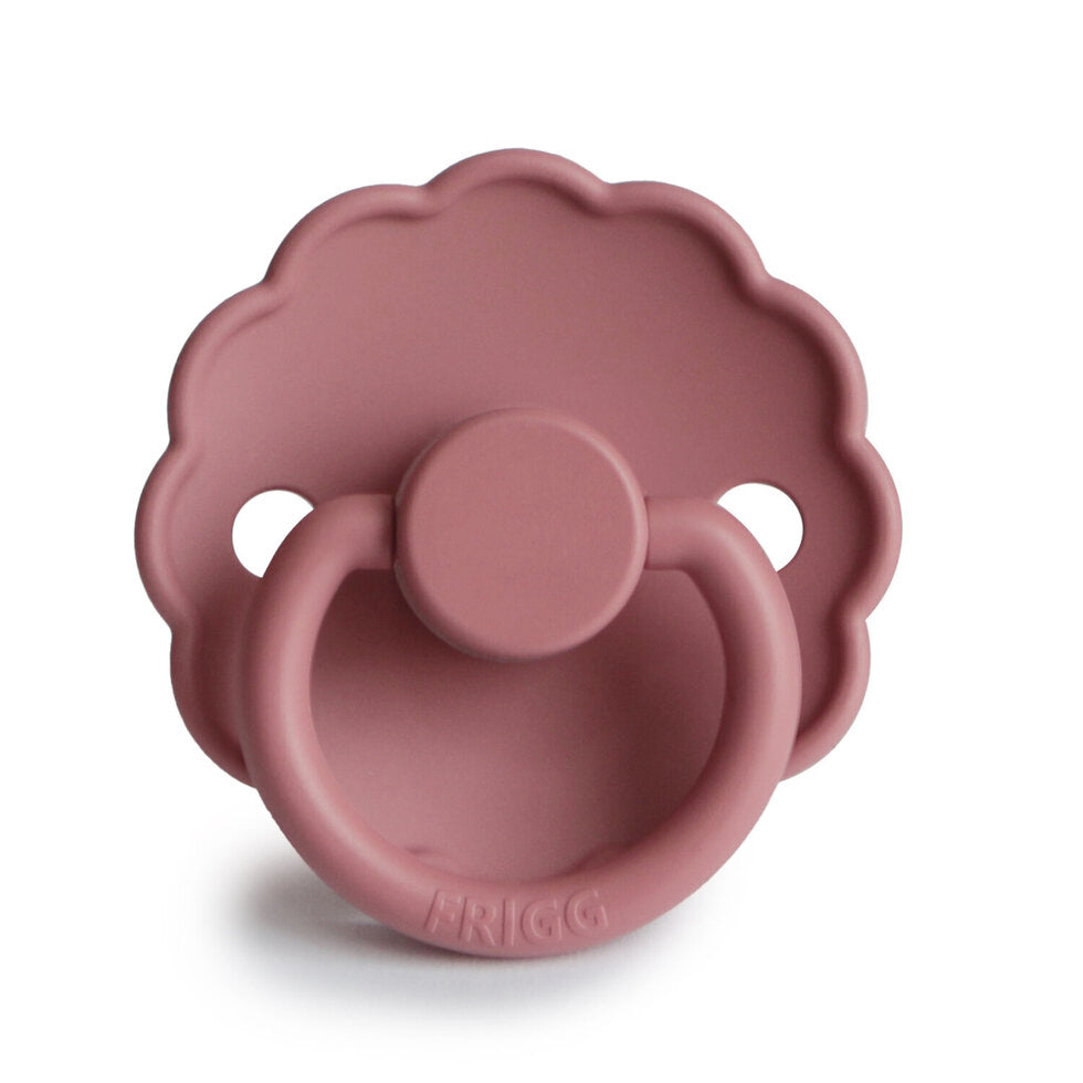Frigg Daisy Latex Baby Pacifier 6M-18M, 1Pack, Cedar - Size 2 - Laadlee