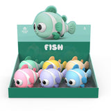 Stem On Chain Clown Fish 1Pc - Color May Vary