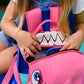 Crazy Safety Children Backpack Shark - Pink - Laadlee