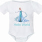 Pikkaboo Bodysuit Onesie - Elsa Frozen