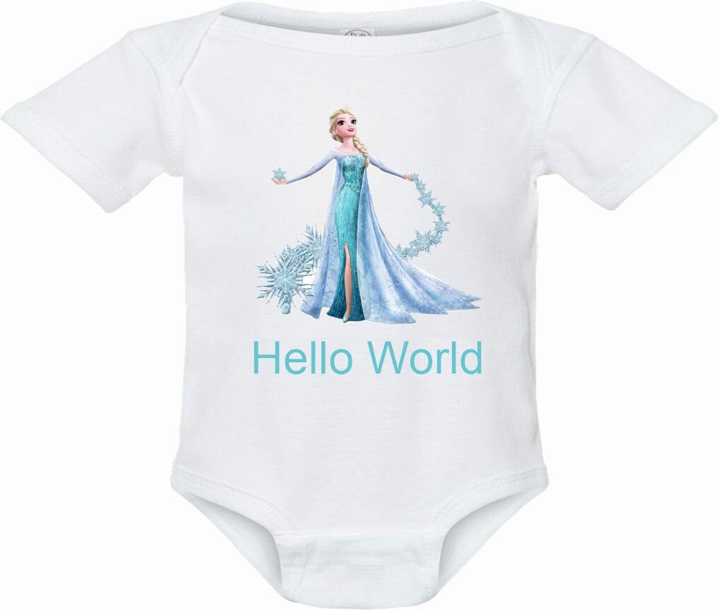 Pikkaboo Bodysuit Onesie - Elsa Frozen