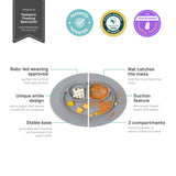 ezpz Mini Mat - Pewter