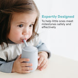 ezpz Mini Cup & Straw Training System - Blush