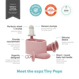 ezpz Tiny Pops Popsicle Moulder - Blush