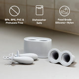 ezpz Tiny Pops Popsicle Moulder - Pewter