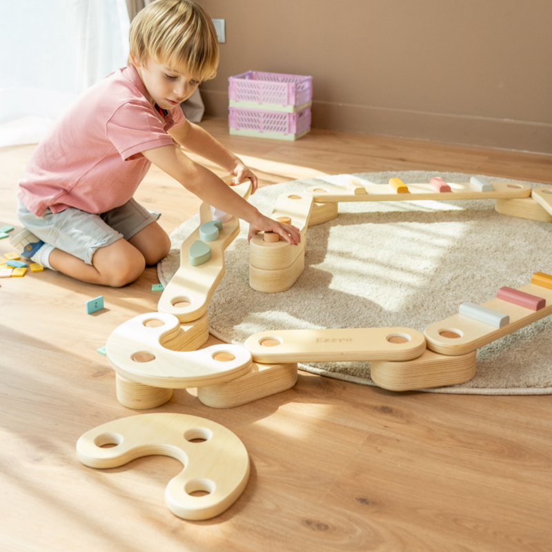 Ezzro Natural Balance Beam - Laadlee